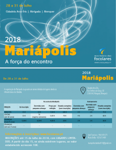 mariápolis 2018