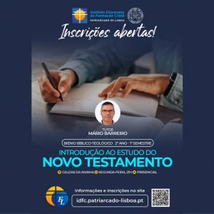 Escola de Leigos: Introdução ao Estudo do Novo Testamento em Caldas da Rainha